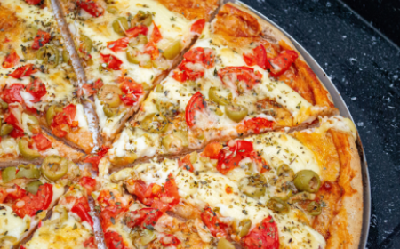 Photo of a pizza